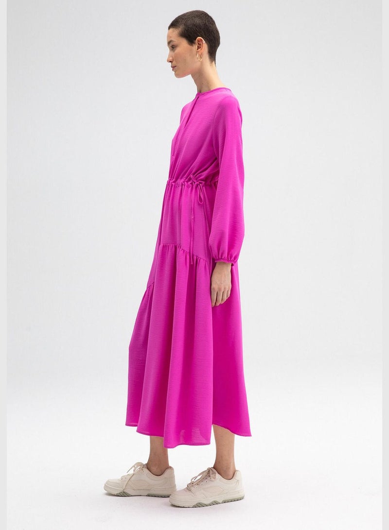 Touche فستان بوبلين متعدد الطبقات - Image 4