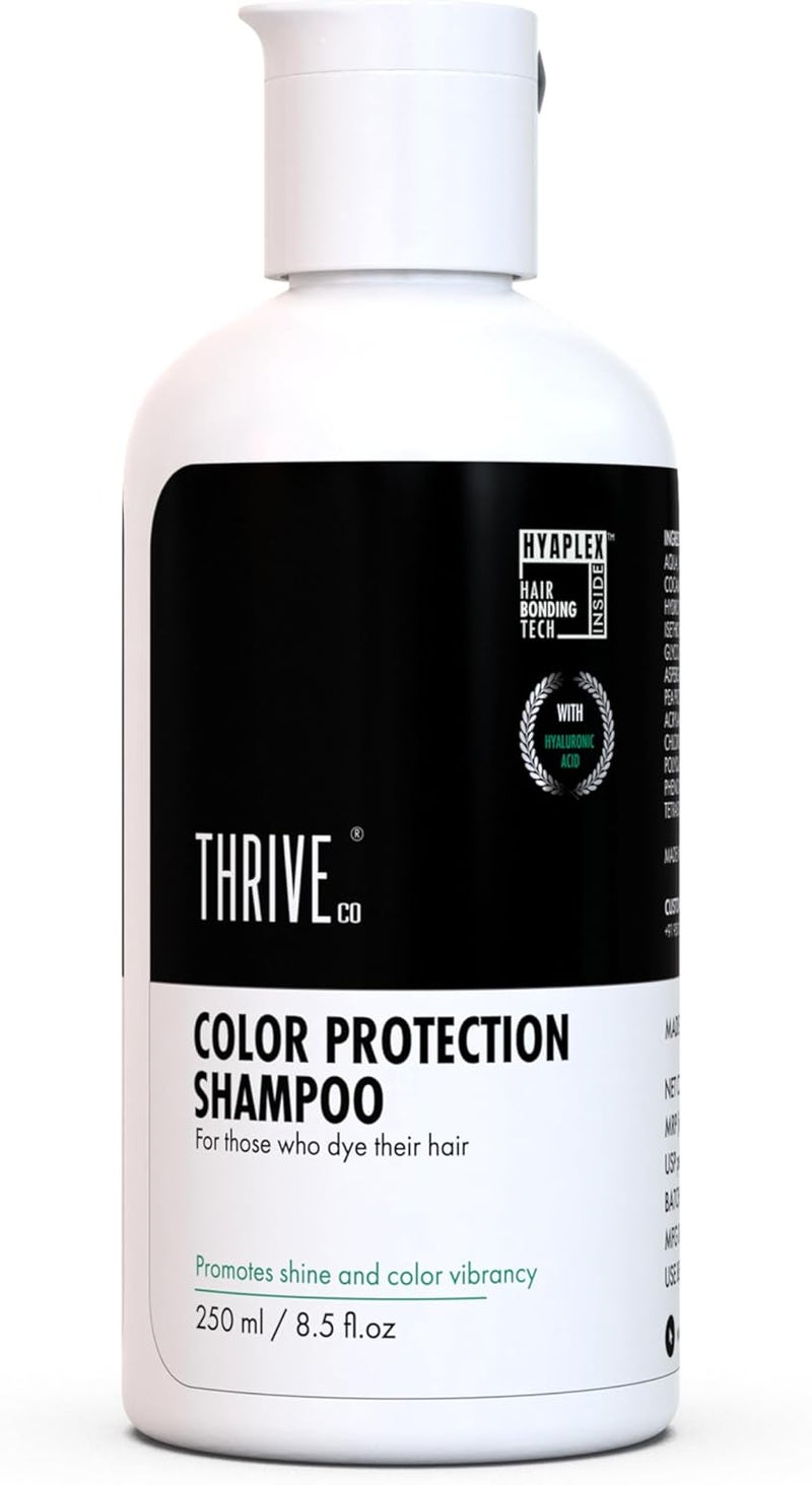 THRIVECO Color Protection Shampoo | For Dye & Color Treated Hair | Bond Building Tech HYAPLEX™ & Hyaluronic Acid | Promotes Shine & Color Vibrancy | For Men & Women (250 ml) - Image 1