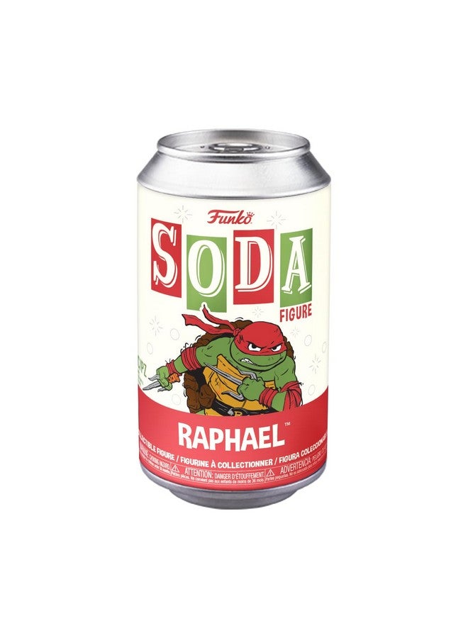 Funko Vinyl SODA: Teenage Mutant Ninja Turtles (TMNT) - Raphael - 1/6 Odds for Rare Chase Variant - Collectable Vinyl Figure - Gift Idea - Official Merchandise - Image 2