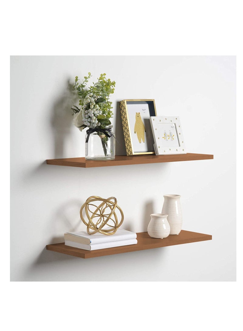 Floating Shelf 80X20 Brown