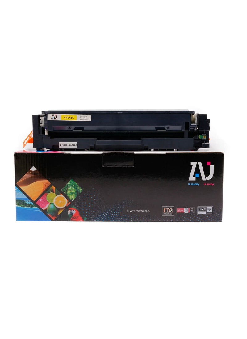 ZAJ - toner cartridge 203a Laserjet Pro MFP M281fdw / MFP M280nw / MFP M281fdn / MFP M281cdw set black cyan yellow magenta - Image 1