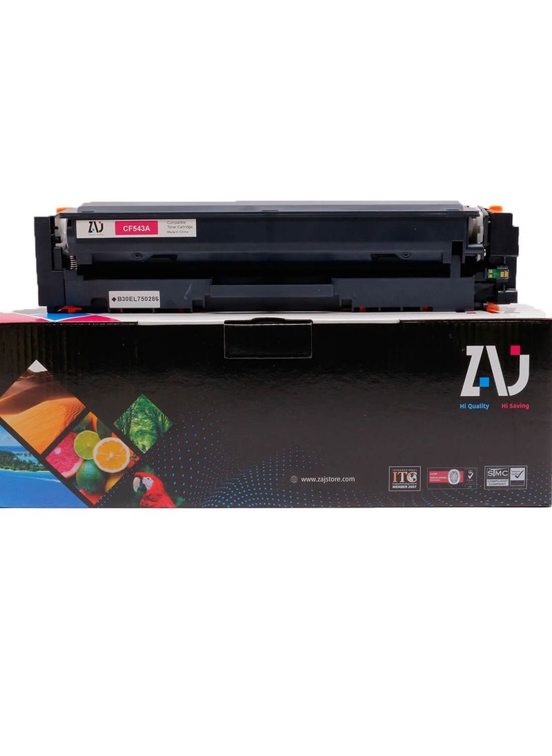 ZAJ - toner cartridge 203a Laserjet Pro MFP M281fdw / MFP M280nw / MFP M281fdn / MFP M281cdw set black cyan yellow magenta - Image 1