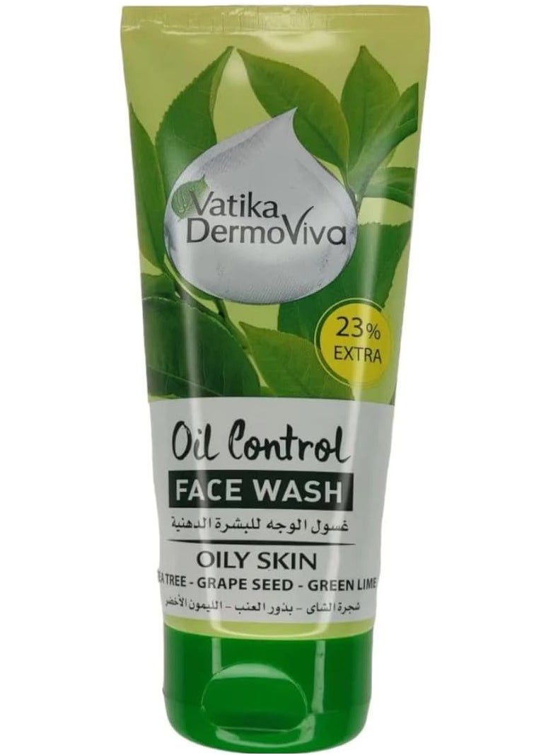 VATIKA - Vatika Dermoviva Oil Control Face Wash Oily Skin 185 Ml - Image 1