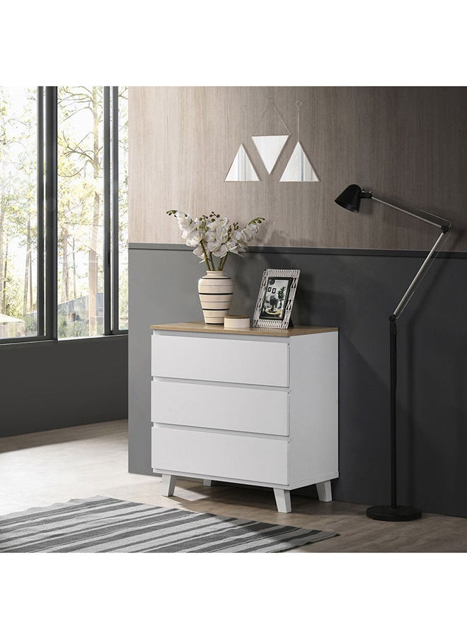 Home Box - Kulltorp Plus Chest Of 3-Drawers With Legs 40 x 74.1 x 70 cm - Image 1
