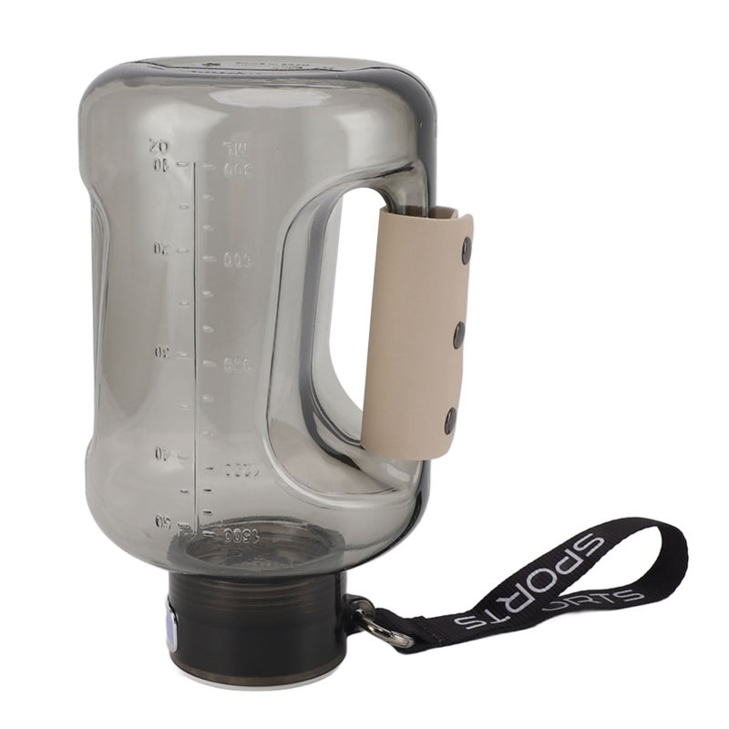 Hydrogen Water Bottle: 1.5 Liters Grayish Black SPE PEM Technology - Portable Generator, Antioxidant Benefits Water Ionizer Generator for Daily Hydration, Athletic Performance - Image 3
