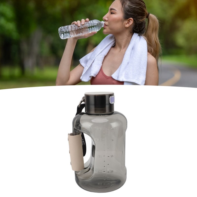 Hydrogen Water Bottle: 1.5 Liters Grayish Black SPE PEM Technology - Portable Generator, Antioxidant Benefits Water Ionizer Generator for Daily Hydration, Athletic Performance - Image 1