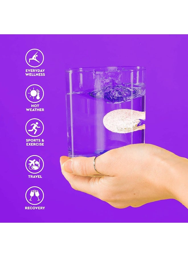 O.R.S Hydration Tablets with Electrolytes, Vegan, Gluten and Lactose Free Formula – Soluble Sports Hydration Tablets with Natural Blackcurrant Flavour, 24 Tablets - Image 3