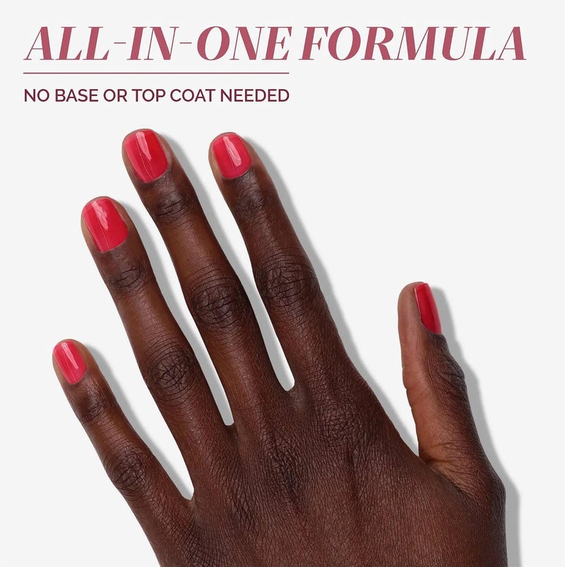 Seasonal & permanent compatible Londontown kur Perfecting Nail Veil 1pc/12ml - #8 Poppy Red General need oriented design - Image 4