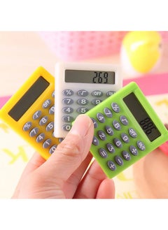 Generic Mini Colorful Multifunctional Calculator Yellow 