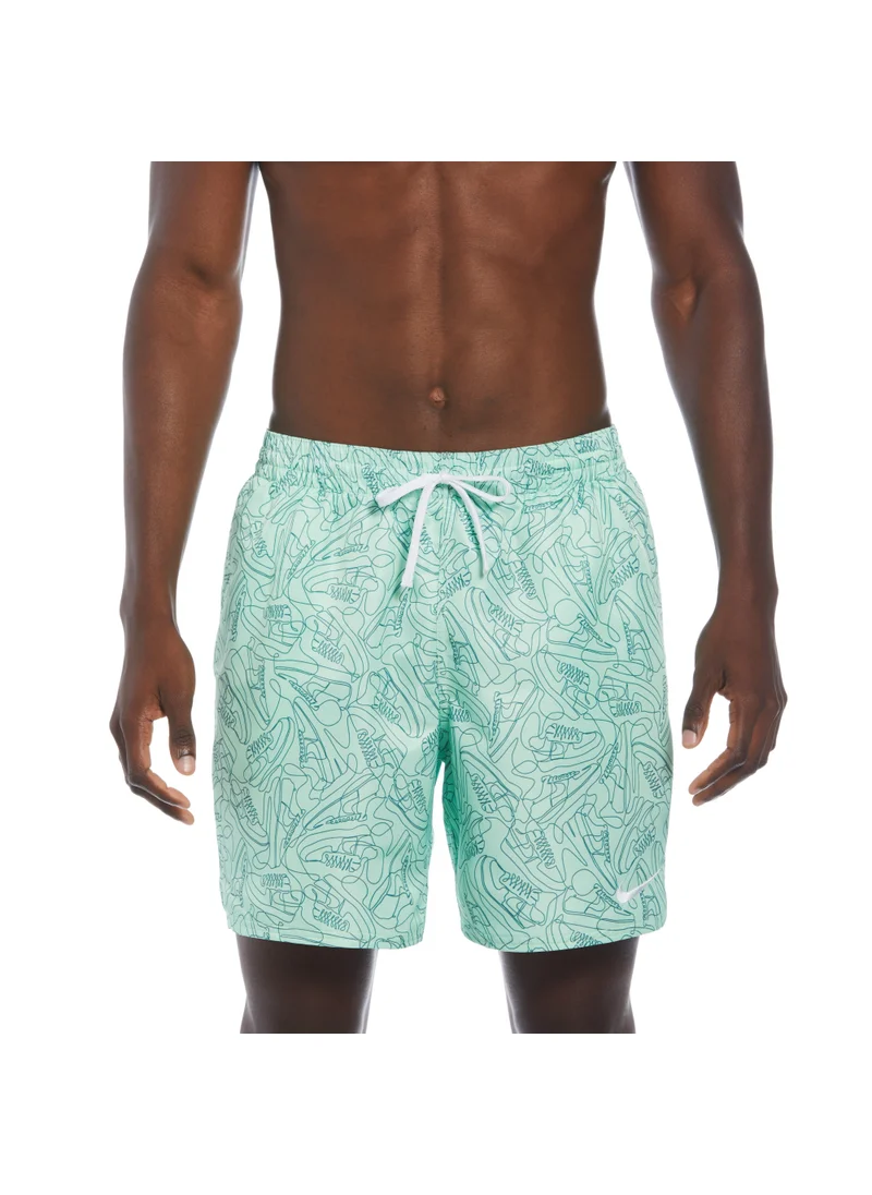 Nike Men's Sneaker Printed Volley Swimming Shorts