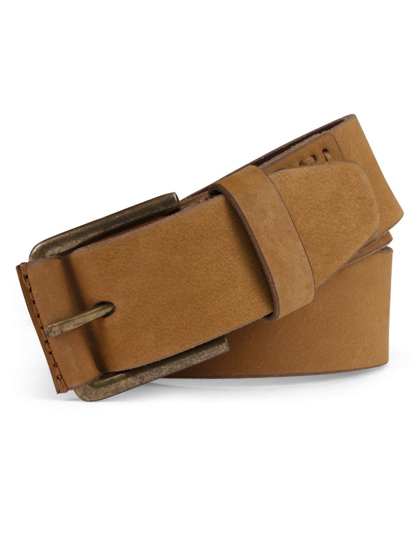 Timberland Men's 40mm Pull Up Leather Belt, Wheat, 38 - Image 2