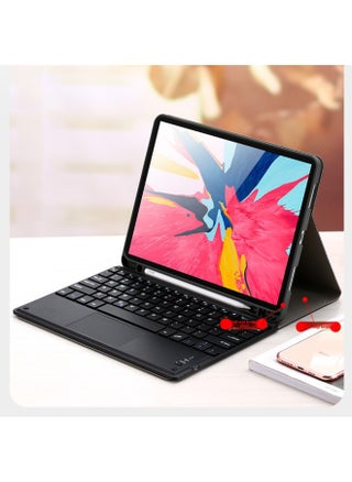 Batch For IPad10.2 Touch Bluetooth Keyboard Protective Case Air5 Pen Slot Leather Case Pro11 Tablet Case 9 Generation-Color:Black + Trackpad Keyboard-Applicable Model:2022/2020ipad Air5/air4/10.9 - pzsku/Z2BAFF589F56B8E9EA002Z/45/1745319254/f1dda243-d713-4687-b6a2-4ba119e9a5ac