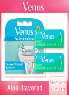 Venus Venus 3-Blade Shaver Aloe Vera Shaver 2-Pack 
