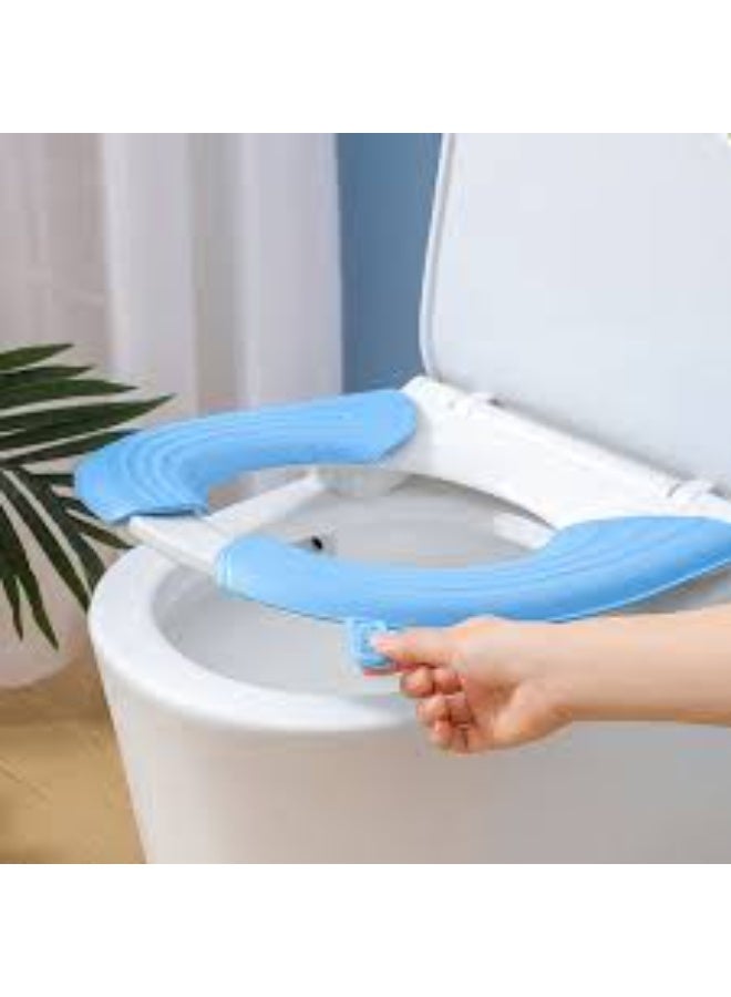 Pintoy Waterproof toilet seat cover with airtight adhesive - Image 1