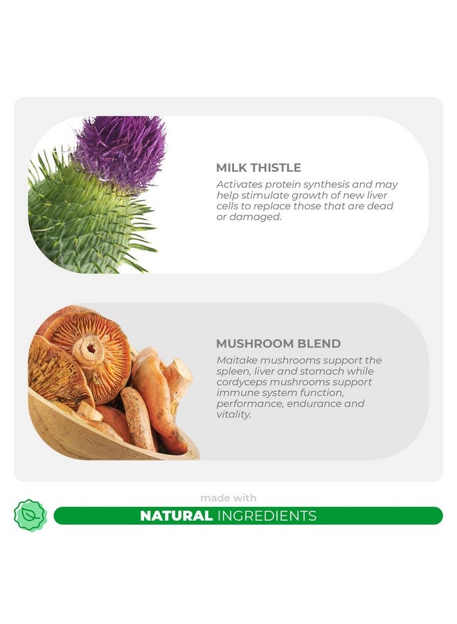 Coco and Luna Mushroom Complex for Dogs - 120 Chewable Tablets - Turkey Tail Mushroom - Immune, Joint, Digestive, and Liver Support with Milk Thistle - Image 3