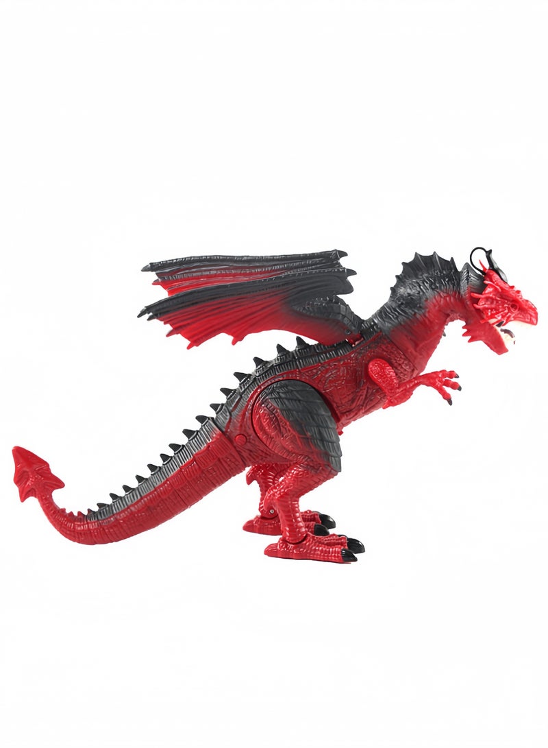 Walking Remote Control Dinosaur Planet Spray Dragon 40x30x13cm