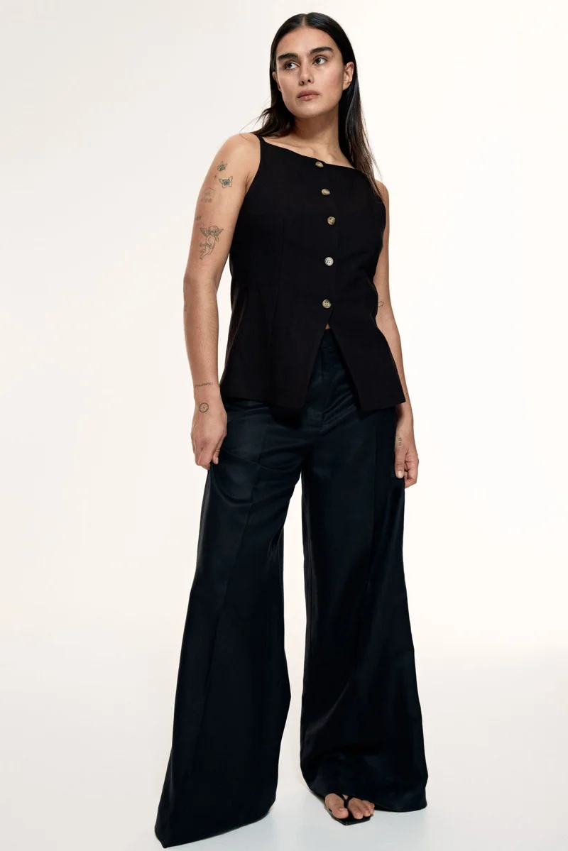 H&M Tapered-waist waistcoat