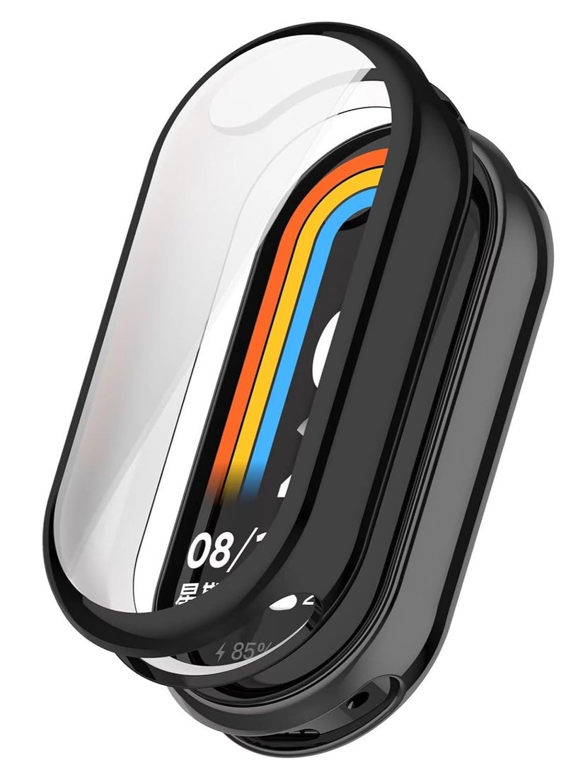 ChicVibe Case Compatible with Xiaomi Smart Band 9 / Smart Band 9 NFC, Anti-Scratch, Soft TPU Plating All-Inclusive Protection Watch Case Cover Compatible with Xiaomi Smart Band 9 / Band 9 NFC  - Image 1