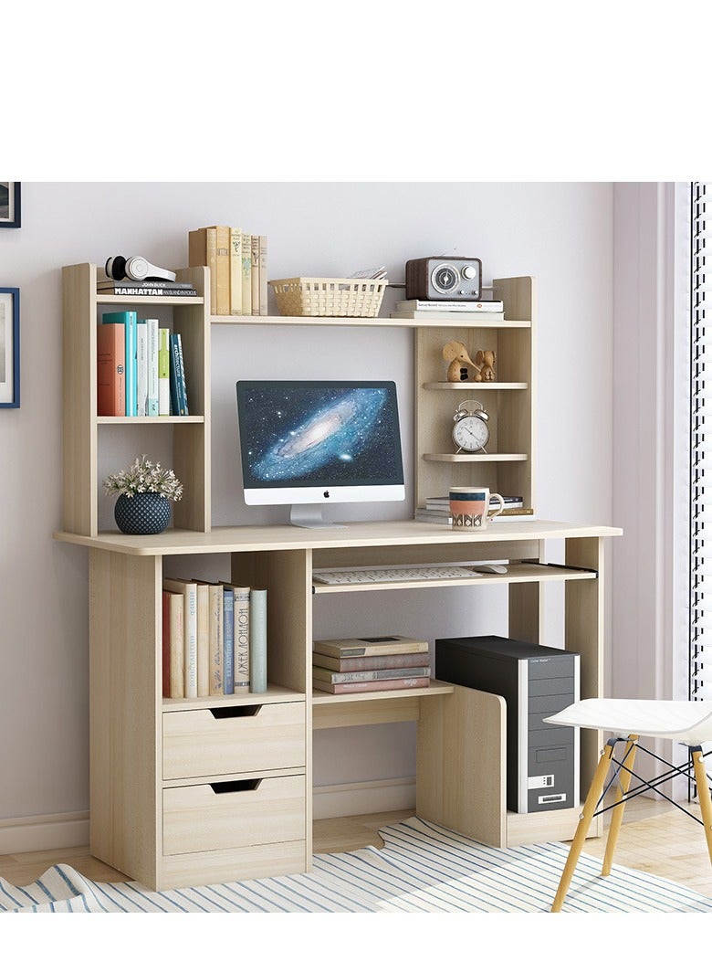 Computer Desk Riyadh Golden Computer Desk Home Gaming Desk Office Desk with Drawers Writing ...