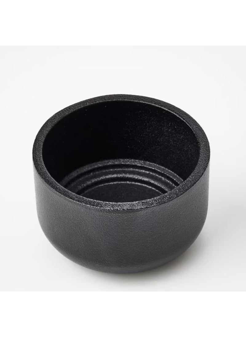 Graidient span Graidient span ikeaHEDERVRD Tealight Holder Black 3 cm 1 