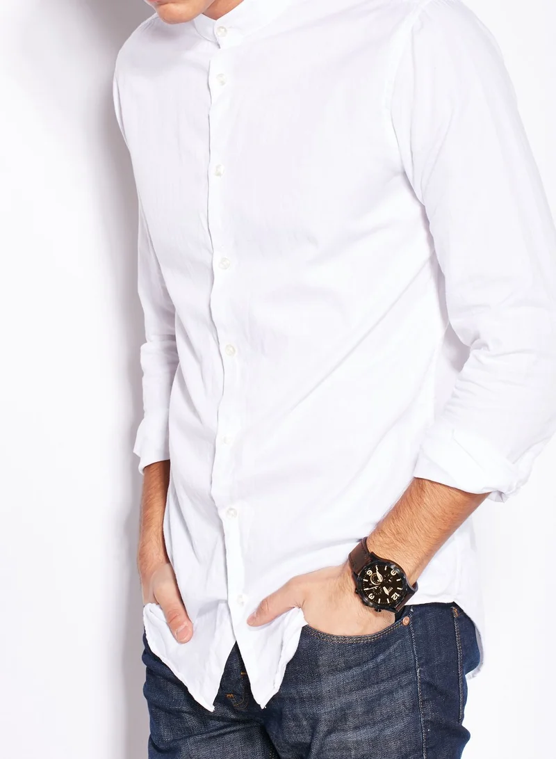 FOSSIL Nate Brown Leather Watch