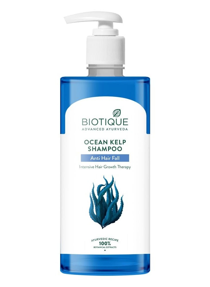 بيوتيك شامبو Ocean Kelp المضاد لسقوط الشعر | نمو مكثف للشعر Therapy| شامبو مضاد لسقوط الشعر يحافظ على لمعان |100٪ من المستخلصات النباتية | مناسبة لجميع أنواع الشعر |500ml - Image 1