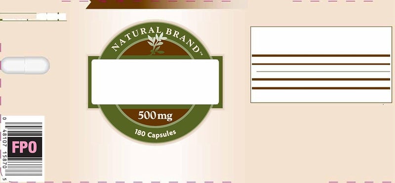 GNC Natural Brand Psyllium Seed Husk 500mg 180 Capsules Supports Digestive Health - Image 3