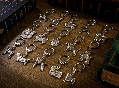 DOG ARTS JP Belgian Shepherd Made in U.K Artistic Style Dog Key Ring Collection - Image 2