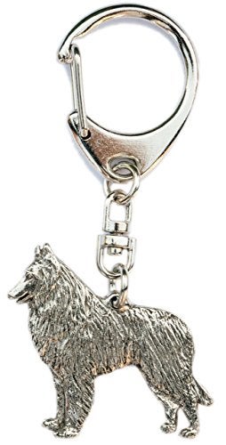 DOG ARTS JP Belgian Shepherd Made in U.K Artistic Style Dog Key Ring Collection - Image 1