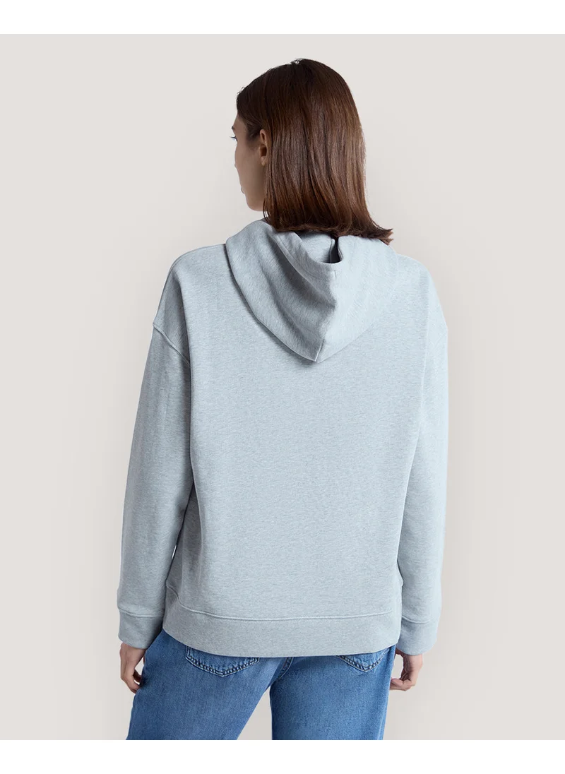 GANT Gant Embroidered Anchor Half-Zip Hoodie