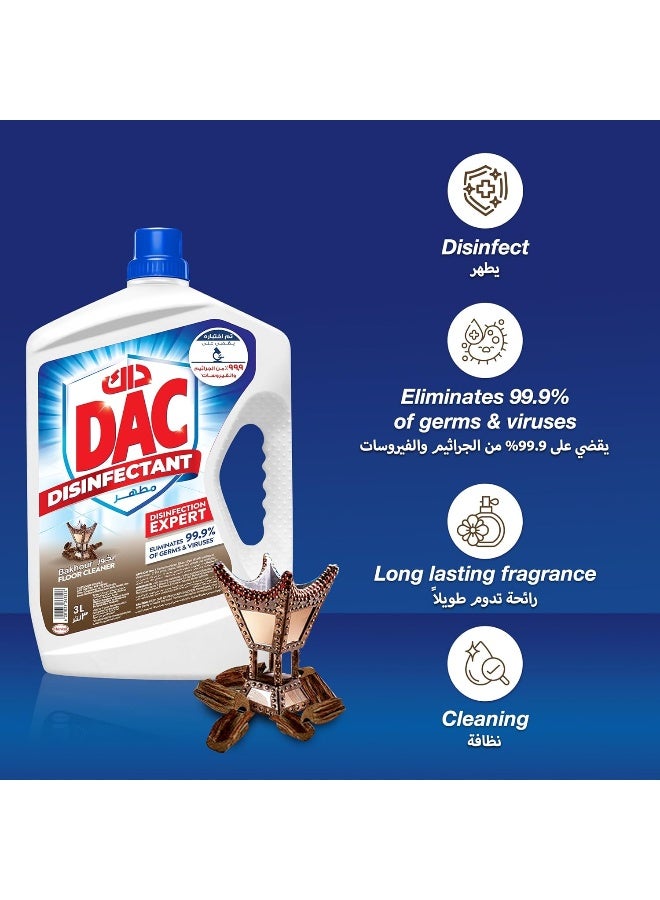 Dac DAC Disinfectant Bakhour 3L  - Image 3