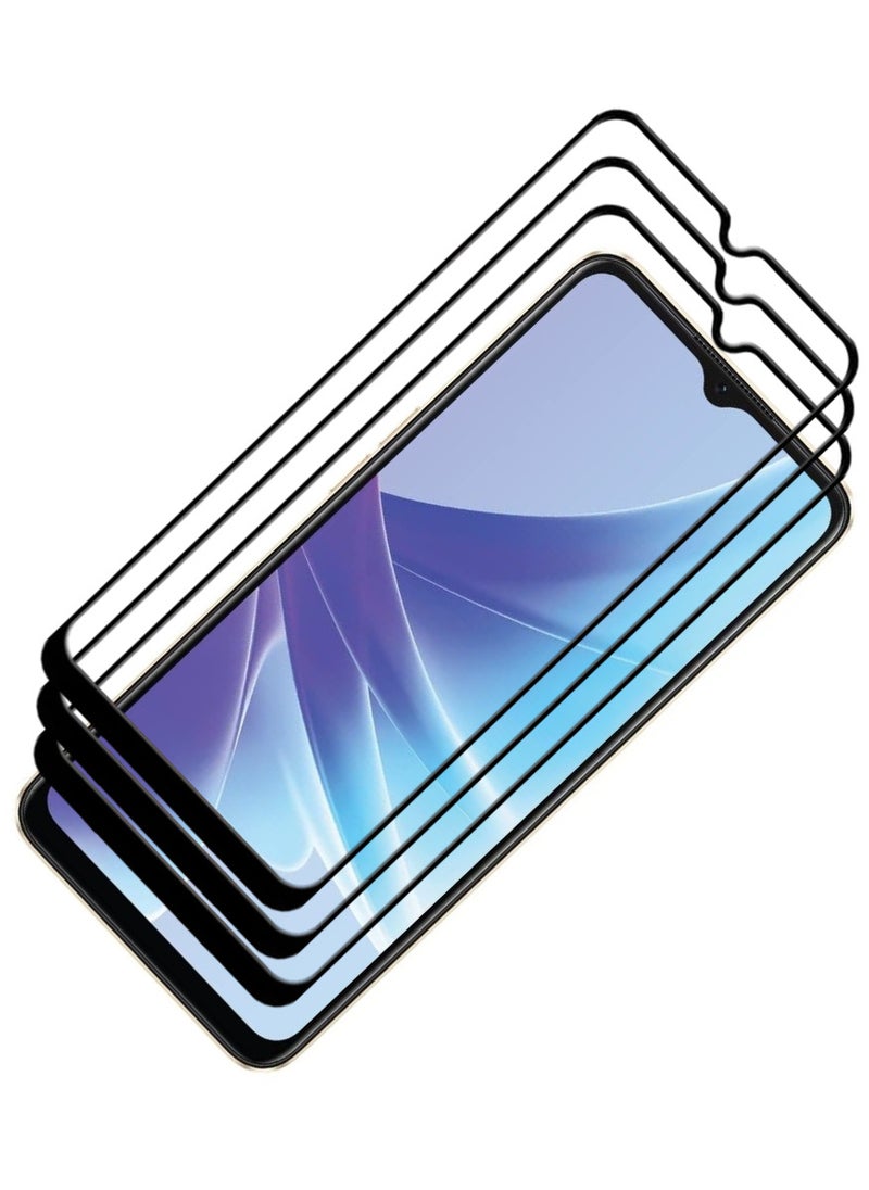 ACLIX 3 Pieces Antistatic ESD Dustproof Premium Quality High Definition Tempered Glass Screen Protector Designed For Oppo A77s - Image 1