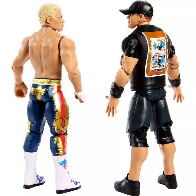 WWE Main Event Showdown The American Nightmare Cody Rhodes vs John Cena 2-Pack (17 cm) - Image 3