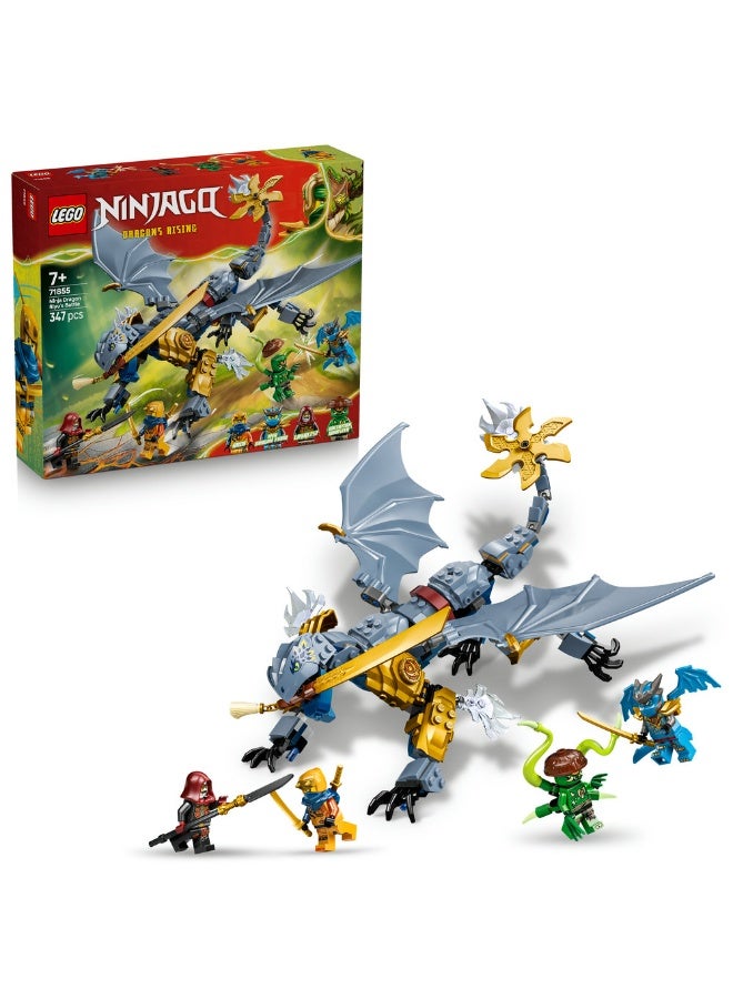 LEGO NINJAGO Ninja Dragon Riyu’s Battle Ninja Toys 71855 (Age 7+, 347 Pieces) - Image 1