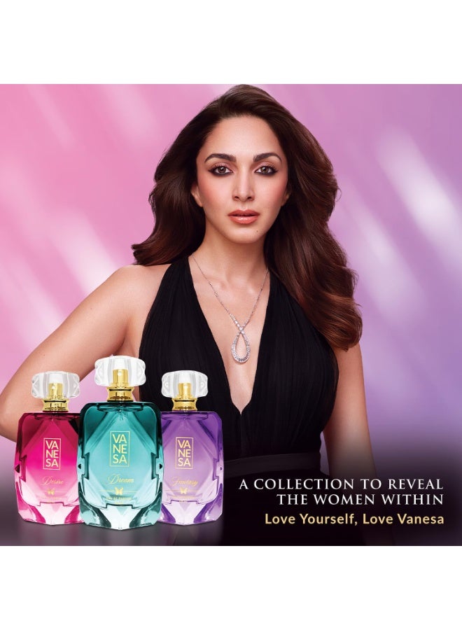 Vanesa عطر Desire للنساء 100 مل | عطر ماء عطر يدوم طويلاً - Image 4