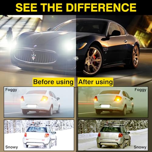 DUCO Night Vision Driving Glasses Fit Over Glasses for Men and Women HD Anti Glare Polarized Yellow Nighttime Lens 8953Y - Image 5