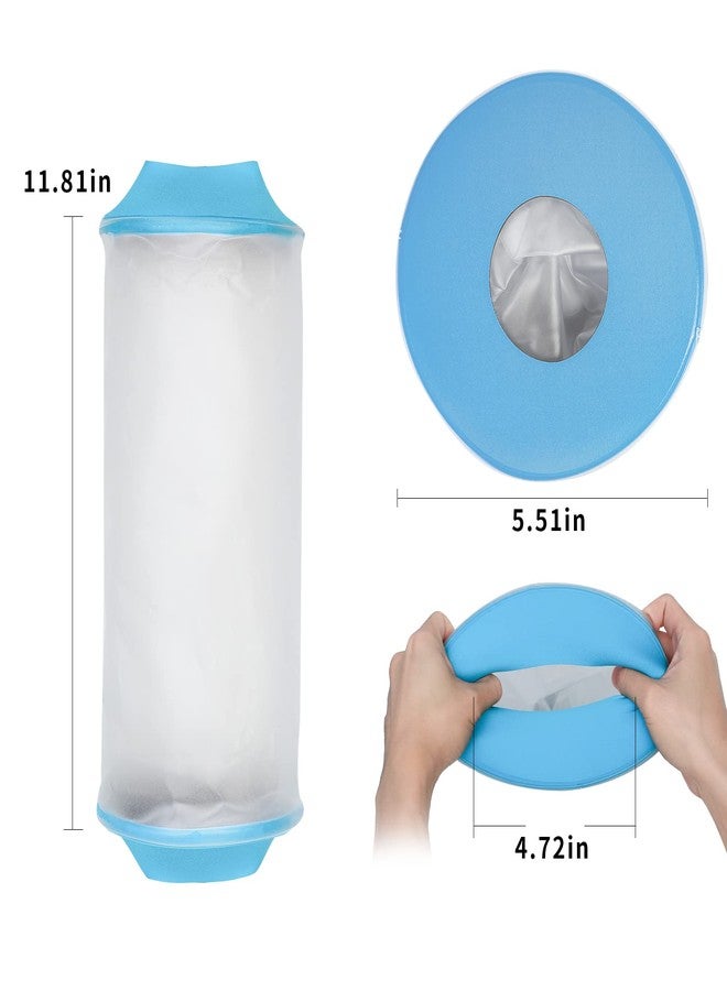 SUPERNIGHT PICC Line Shower Cover, Waterproof PICC Line Covers for Upper Arm, Adult Reusable Watertight Wound Bandage Sleeve Protector for Elbow/Arm - Image 4