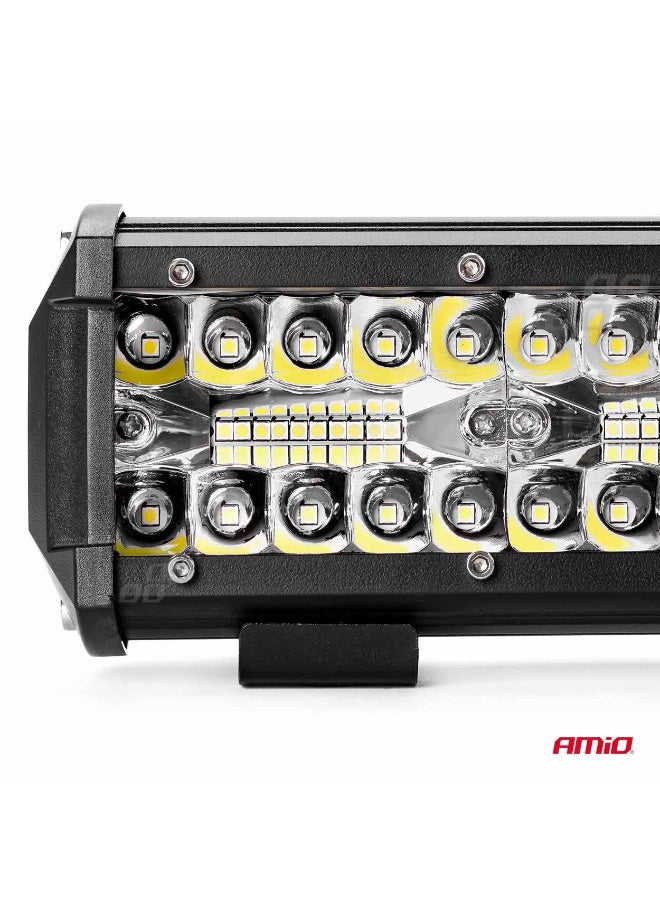 AMIO LED Light Bar 80 LED 9–36V – Combo Beam Work Light for Off-Road, SUV & Truck - Image 2