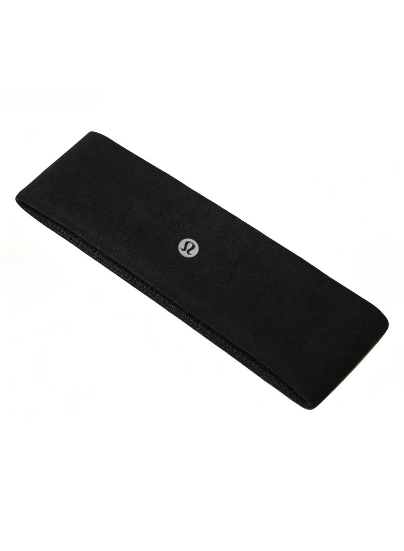 لولوليمون Lululemon Reversible Headband - Moisture-Wicking Fabric Hair Accessory with Signature Logo for Yoga, Gym & Daily Styling - Image 2