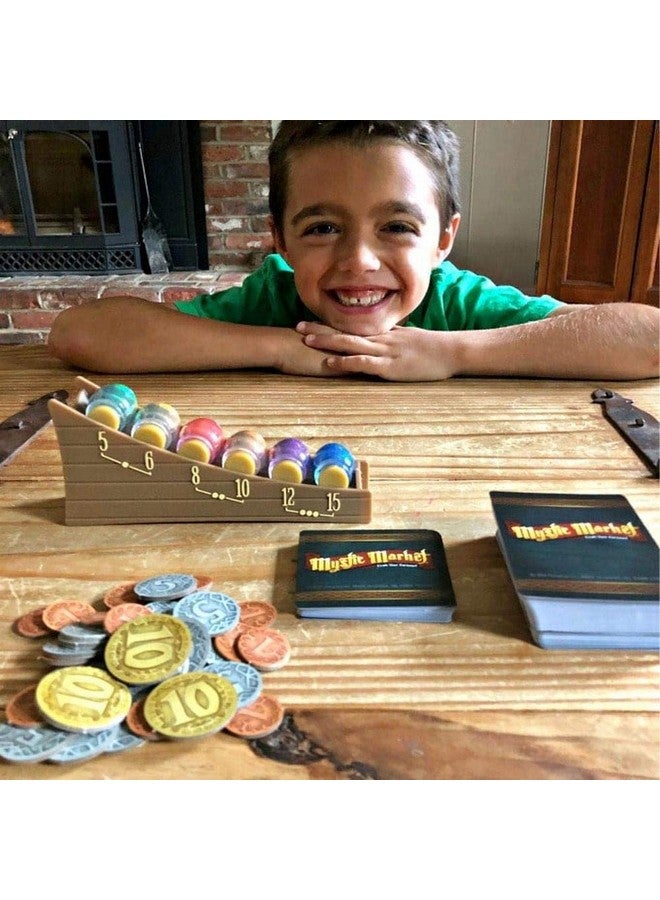 ThinkFun Mystic Market Strategy Card Game For 2-4 Players Ages 10 and Up - An Exciting Fast Paced Game Perfect for Both Families and Gamers, Multi - Image 5