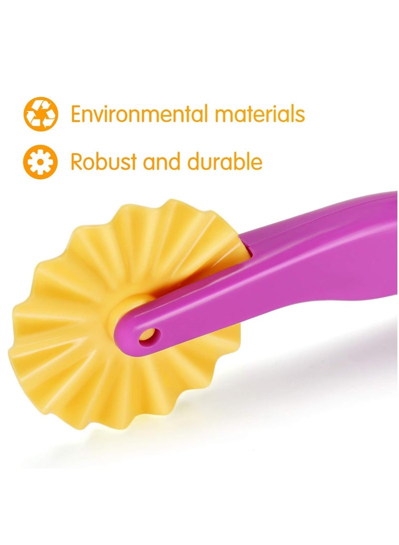 DURKU 20 Pcs Plasticine Sets For Kids, Plasticine Tools and Cutters Toys, Plasticine Accessories Clay Extruders Rollers Molds, Creation Educational Toy Gift Set - Image 4