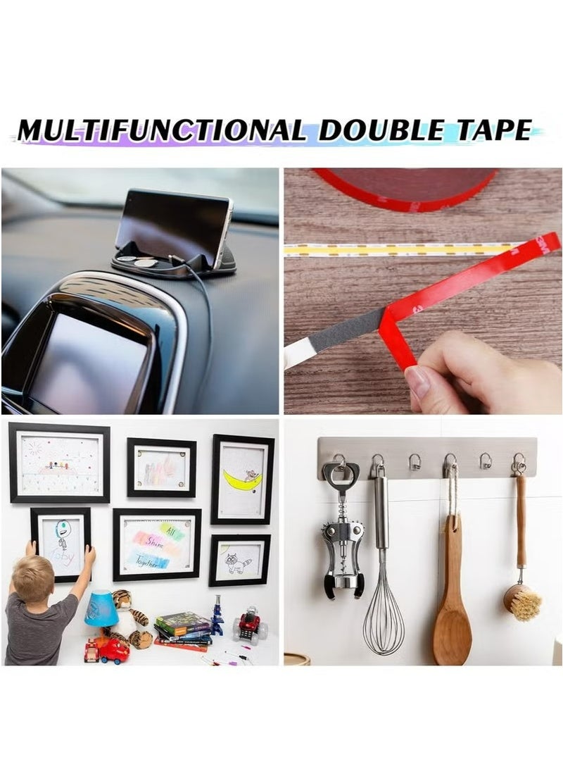 ماركة غير محددة Double Sided Tape, Heavy Duty Mounting Tapewith for Home Office Decor  - Image 3