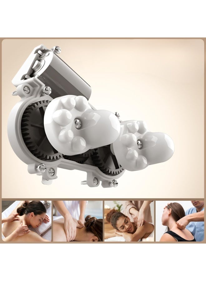 Electric Neck and Shoulder Massager — Heated Shiatsu U-Shape Massage Cushion, Portable Rechargeable Pillow for Home, Car, and Pain Relief - Image 1