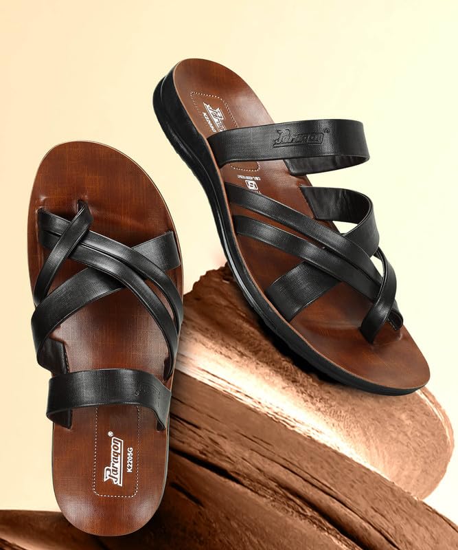 PARAGON PUK2205G Men's Slip On Sandals | Trendy Casual Slip-on Sandals with Cushioned Footbed, and Durable Construction | Perfect for Everyday Casual - Image 2