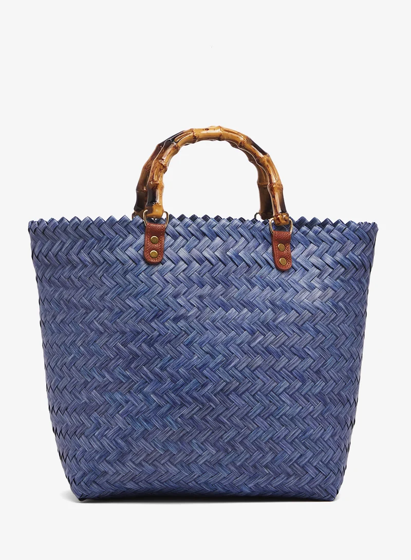 ELLA Raffia Bag With Handle