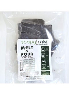 Soapy Twist Sulfate Free Charcoal Soap Base (300G)  - Image 1