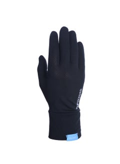 Oxford OXFORD Deluxe Coolmax Inner Gloves Black for Bike Riders (S/M) 
