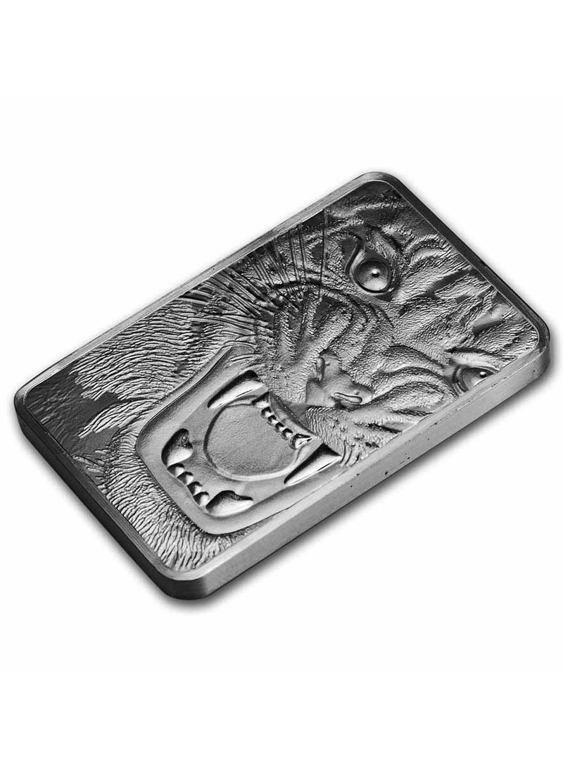 PAMP PAMP Suisse Royal Bengal Tiger Silver 10 oz (311 gram) Bar  - Image 3