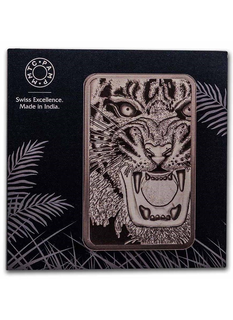 PAMP PAMP Suisse Royal Bengal Tiger Silver 10 oz (311 gram) Bar  - Image 4