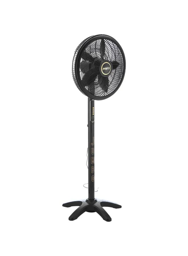 Prifix SFJ-210 Jumbo Stand Fan - 21 Inch - Black - Image 3